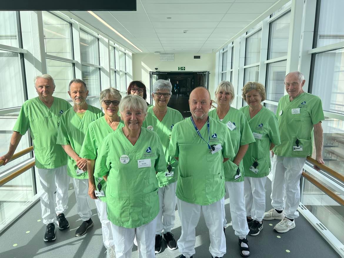 Frivillige på Haraldsplass