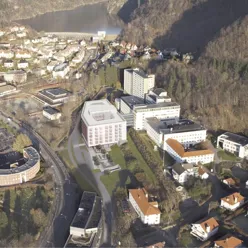 Aerial view of a city